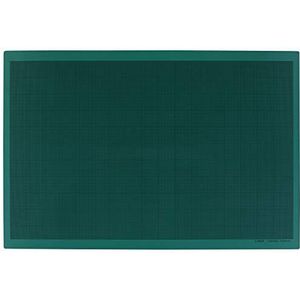 Linex Snijmat A1 60x90cm, met mm raster, zelfherstellend snijvlak, groen, 10 stuks