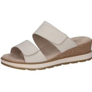 CAPRICE 9-27250-42 Damessandalen met sleehak, Snow Nubuc, 40 EU