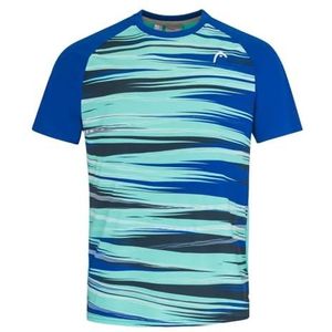 Head Racket Topspin T-shirt Met Korte Mouwen Blauw L Man