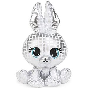 GUND P.Lushes Designer Fashion Pets - Special Edition - B.G. Night Rabbit Premium knuffeldier zacht pluche - Zilver metallic - 15 cm