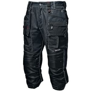 Sir Safety System MC2531Q8L Heavy Capribroek, denim blauw/zwart, maat L