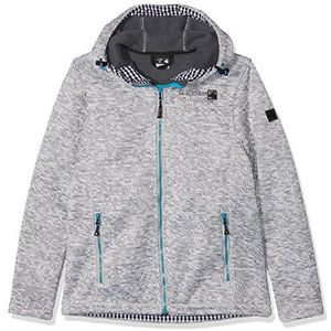 Deproc Active dames sweater/gebreide fleece whiteford jas, grijs (grijs-white mottled), 40