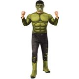 Rubie's Officieel Marvel Avengers Endgame Hulk Deluxe kostuum voor volwassenen, superhero verkleedjurk, Meerkleurig, XL