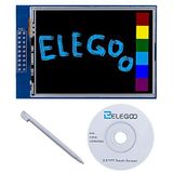 Elegoo - UNO R3 - TFT Touchscreen - 2,8 Inch - Inclusief SD Kaartsleuf en Bibliotheken op CD