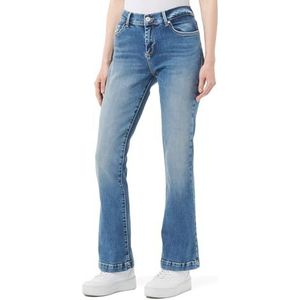 LTB Jeans - Dames - Fallon - Mid Waist - Flared Leg Jeans - Broek, Carline Wash 55096, 29W / 32L