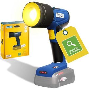 Rapid - BWL290 - Accu Werklamp - 18V - Excl. accu's en lader