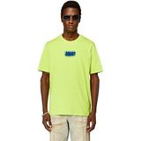 Diesel - Just N4 T-shirt - Zwart - Biologisch Katoen