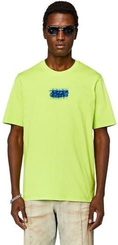 Diesel - Just N4 T-shirt - Zwart - Biologisch Katoen