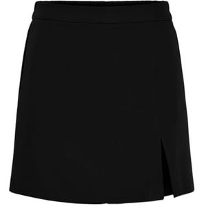 PIECES Pcboss Hw Skort Noos Shorts voor dames, zwart, XS