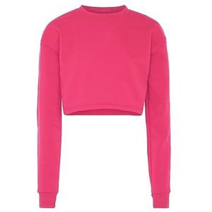 Mymo Athlsr Trui met lange mouwen voor dames 100% polyester met ronde hals ROSA maat XL, roze, XL