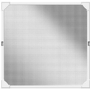 Schellenberg 50742 Insectenhor met aluminium frame en REFLECTION doek,100 x 120 cm, wit