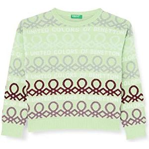 United Colors of Benetton meisjes trui, Groen 26L, 130 cm