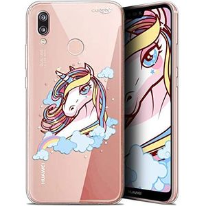 Caseink Hoes voor Huawei P20 Lite (5.84) Beschermhoes Case Gel HD Flexibel - Anti-Schock - Gedrukt in Frankrijk Lalicorne