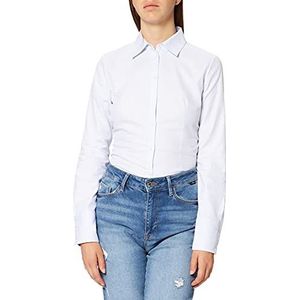 HUGO Dames The Fitted Shirt Blouse, Light/pastel Blue459, 46