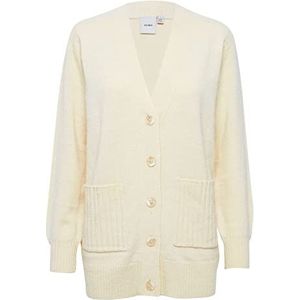 ICHI Dames IHMARAT CA6 gebreide jas, 121403/Tapioca, M