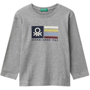 United Colors of Benetton T-shirt M/L, Grijs, 2 anni