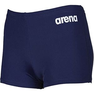 ARENA Boy's Team Swim Short Solid Shorts, Navy-White, 14-15 kinderen en jongens, marineblauw/wit, 14-15 Jaar