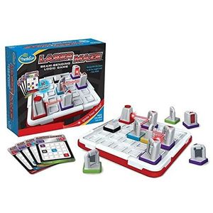 Thinkfun Laser Maze IQ Spel (60 opdrachtkaarten, wetenschappelijk thema)