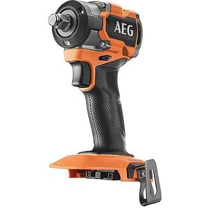 AEG - SUBCOMPACT 18V BRUSHLESS slagmoersleutel, 300 Nm, 3 modi + autostop, 0 tot 4800 omw/min, 0 tot 2800 omw/min, aandrijfvierkant 1/2 inch, zonder accu en oplader, in karton