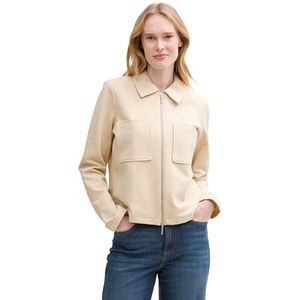 TOM TAILOR Damesblazer, 35541 - Summer Beige Melange, XXL
