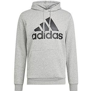 adidas, Essentials Fleece Big Logo, sweatshirt, grijs, M, heren