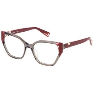 FURLA VFU761V Recept-brilmontuur, Black Grey Havana, 54/135/18 voor dames, meerkleurig (Black Grey Havana), 54/135/18