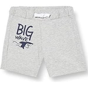 United Colors of Benetton Shorts voor kinderen en jongens, Melange Light Grey 501, 9 Maanden