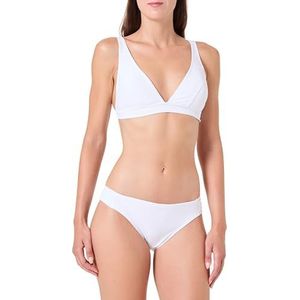 Bikini Shorty, effen, Wit, 34