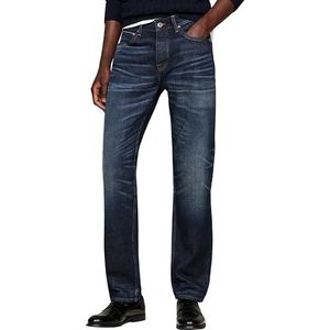 Tommy Hilfiger Herenjeans, regular fit, rechte pijp, Denim (Two Years Owned), 28W / 30L