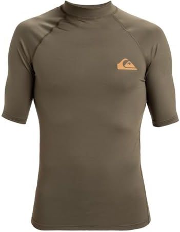 Quiksilver Upf50 T-shirt voor heren, Iris Leaf, M