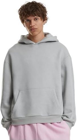 Build Your Brand - Fluffy Hoodie - Grijs - Hoodie