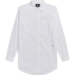 core bf 1pkt shirt wmn ls, wit (White D25023-d700-110), S