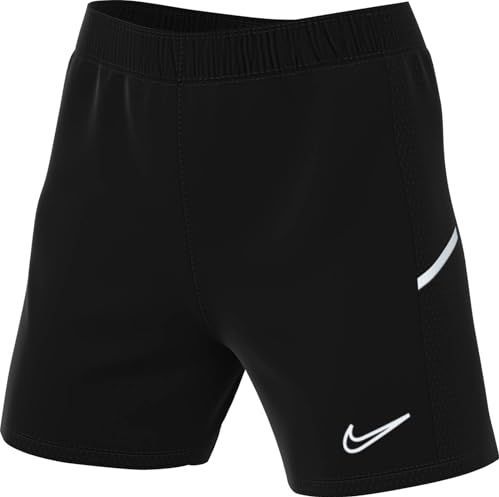 Nike - Academy 25 - Trainingsbroekje - Zwart/Wit - 100% Gerecycled Polyester, Dri-FIT Technologie