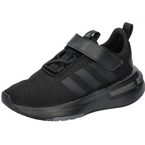 adidas Racer TR23 Sneaker uniseks-kind, Core Black/Core Black/Grey Five Strap, 28 EU