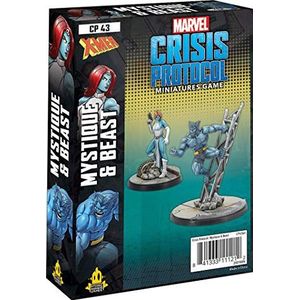Atomic Mass Games - Marvel Crisis Protocol: Character Pack: Mystique and Beast - Miniature Game