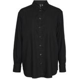 VMLINN LS Shirt WVN NOOS, zwart, XL