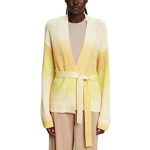 ESPRIT Gebreide damesjas, 743/Bright Yellow 4, M
