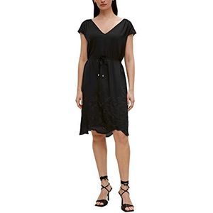 comma Dames korte jurk, 999 zwart, 42