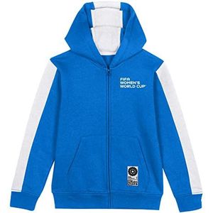 FIFA Unisex officiële 2023 vrouwen voetbal World Cup jeugd team rits hoodie, Italië Hooded Sweatshirt (pak van 1)