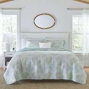 Laura Ashley - Beddengoedset - Zoutwaterblauw - Katoen - Omkeerbaar met Kussensloop