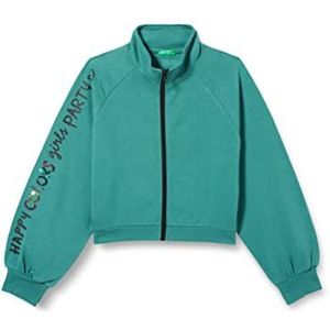United Colors of Benetton Sweatshirt met lange mouwen voor meisjes en meisjes, marineblauw 1b0, 140