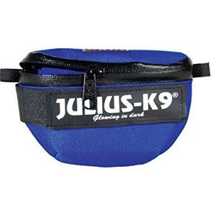Julius-K9 IDC Universele zijzakken, één paar, voor tuigjes, maat: Baby 2 - Mini Mini, blauw