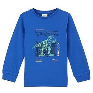s.Oliver Junior T-shirt voor jongens met lange mouwen, blauw 92, blauw, 92 cm