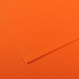 Canson C31032S020 Mi-Teintes gekleurd cellulosepapier, 160 g/m², oranje (oranje-453), 21x29,24, 25 stuks