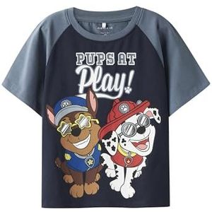 NAME IT Jongens Nmmmulin Pawpatrol Nreg Ss Top Cplg, Blue Mirage, 98