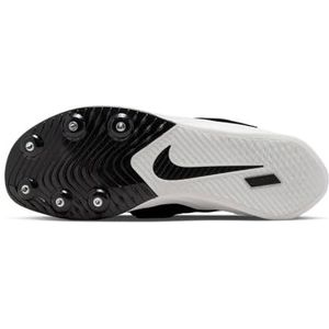 NIKE zoom rival jump, laag heren, zwart, metallic, zilver, rookgrijs, 42 EU