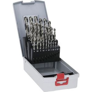 Bosch Professional 25-delige ProBox metaalborenset HSS-G (geslepen, accessoire schroefboormachine en boorstandaard)
