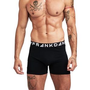 Frank Dandy Ultimate Boxer 5-pack — onovertroffen comfort en klassieke stijl voor dagelijks gebruik, zwart, S