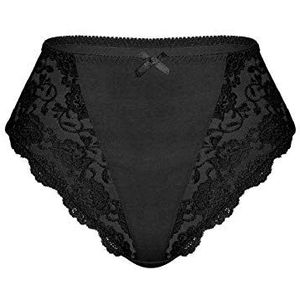 Sassa Dames korsetslip tailleslip, zwart, 36