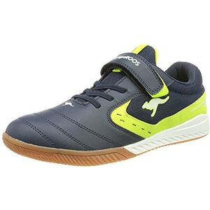 KangaROOS Uniseks K5-Court Ev sneakers, Dk Navy Lime, 40 EU